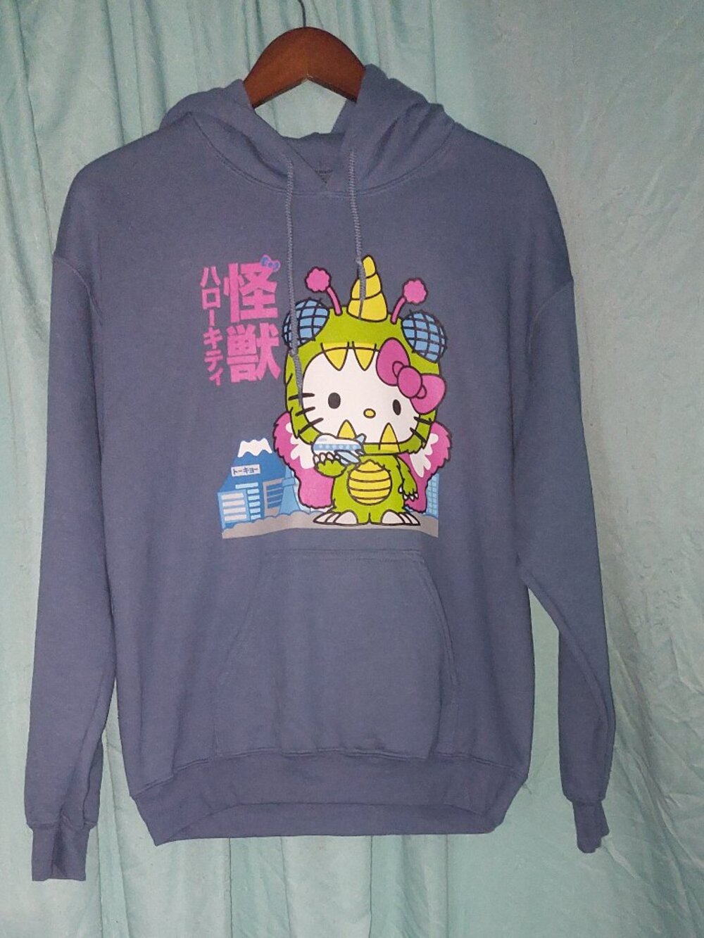 Hello Kitty Kaiju Hoodie Medium